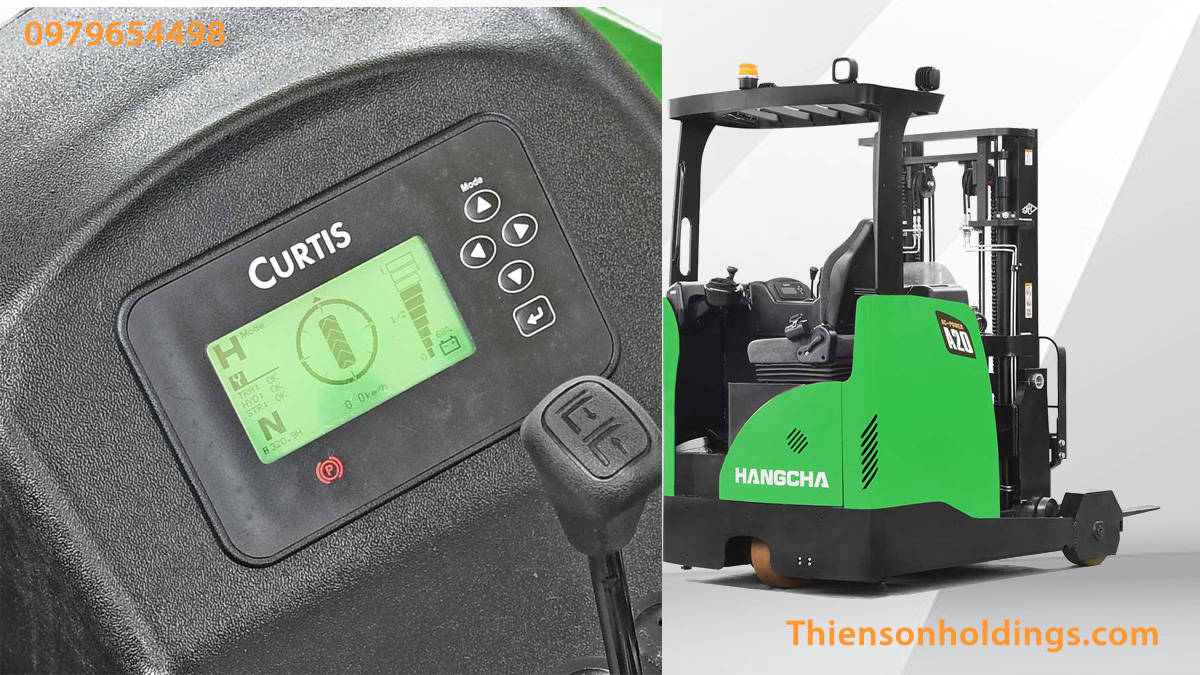 Xe nâng Lithium 2 tấn Reach Truck