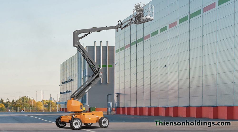 Xe nâng người Boom Lift hãng Hangcha